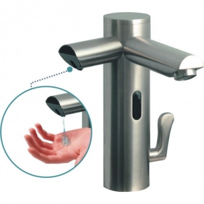 Dual sensors faucet with soap dispenser GBL-6108DZ